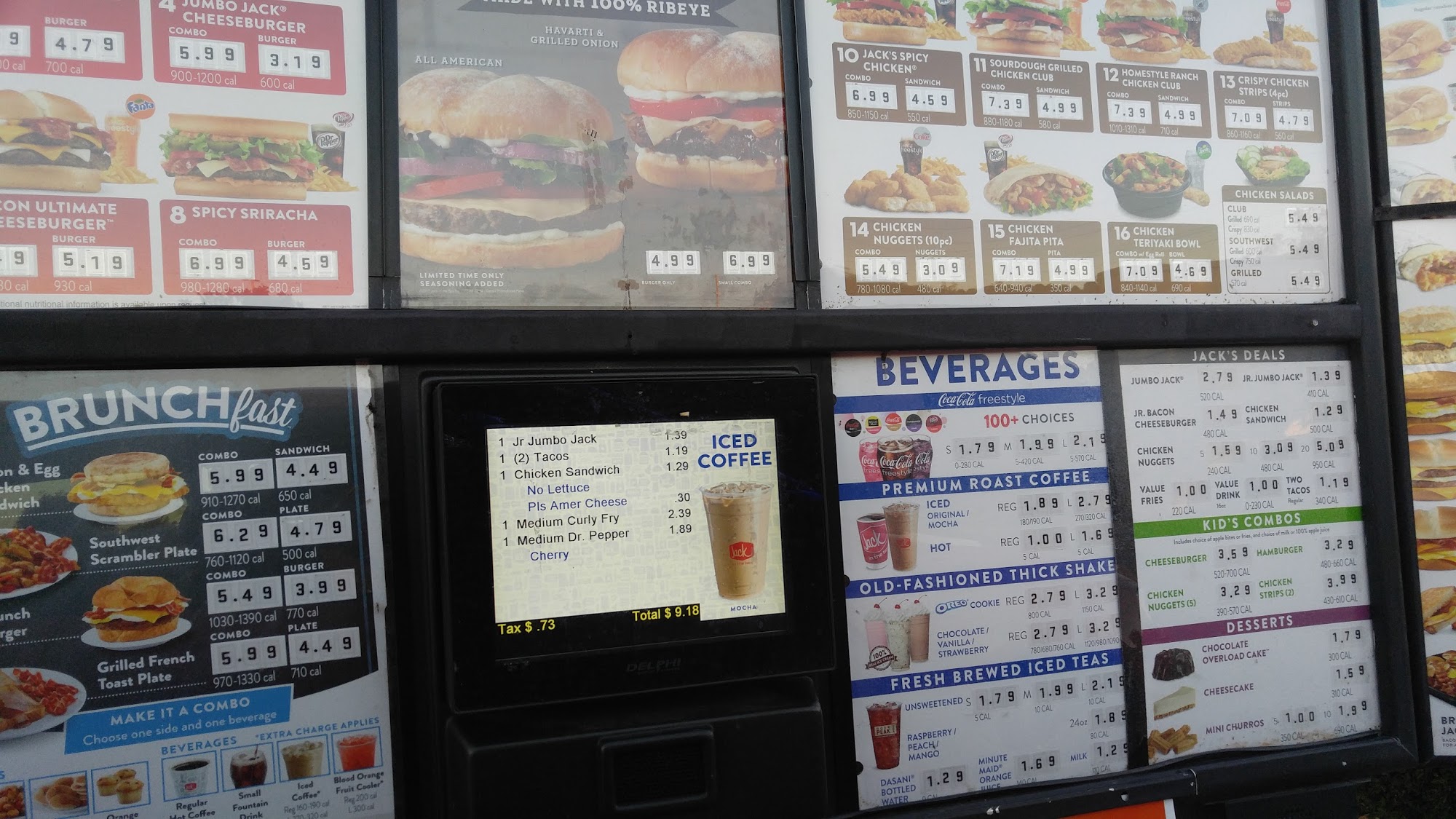 Jack In The Box Menu