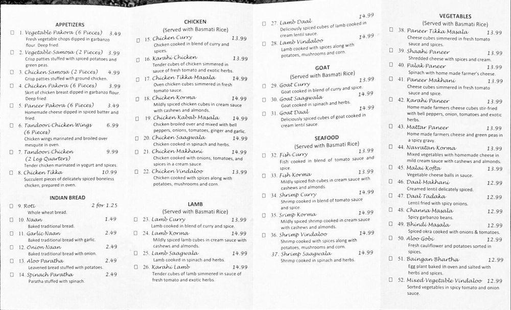 Curries ToGo Restaurant 2518 Business Loop 70 E, Columbia