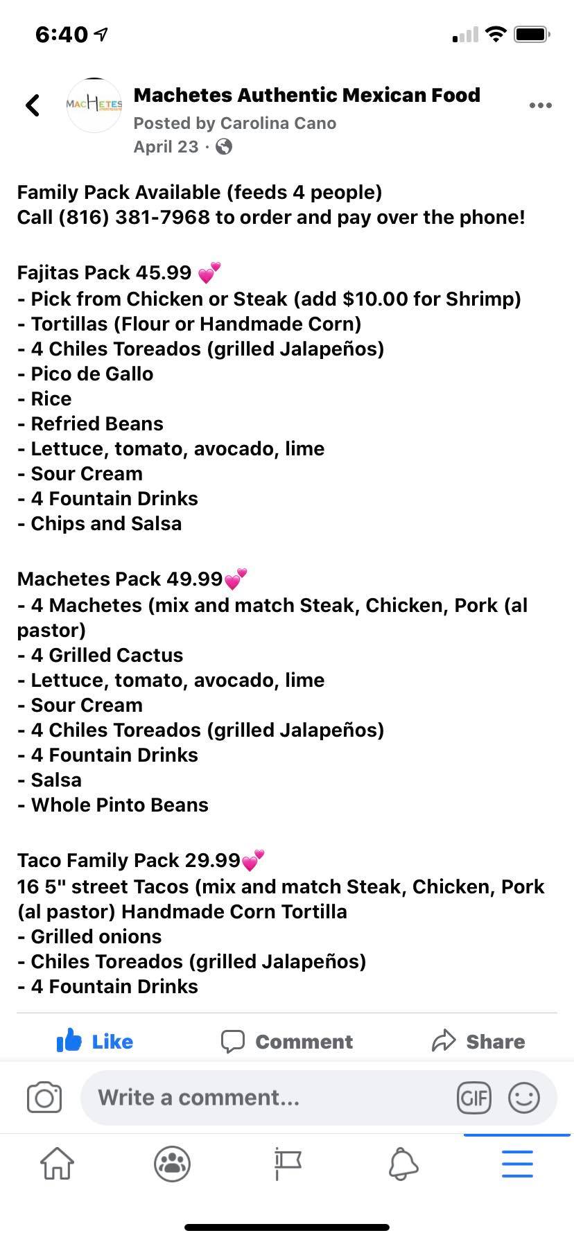 Photo credit: Facebook