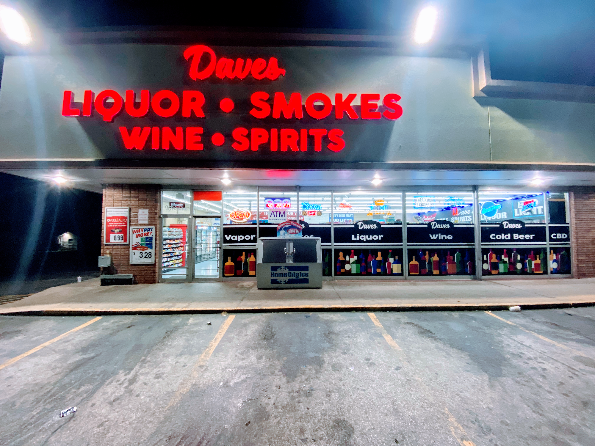 Daves Liquor Smokes Wine and Spirits