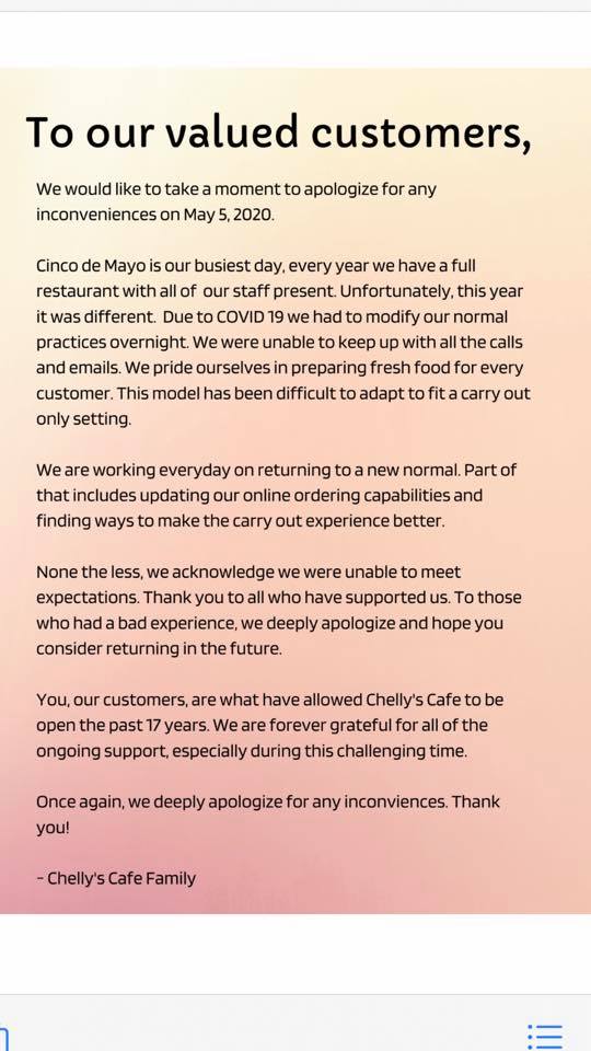 Chelly's Cafe 214 W 85th St, Kansas City