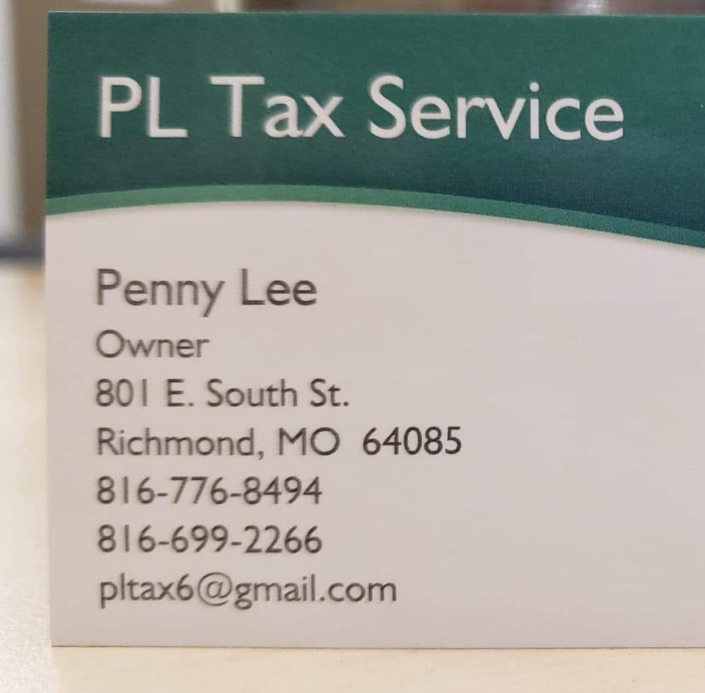 PL Tax Service 106 N College St, Richmond Missouri 64085