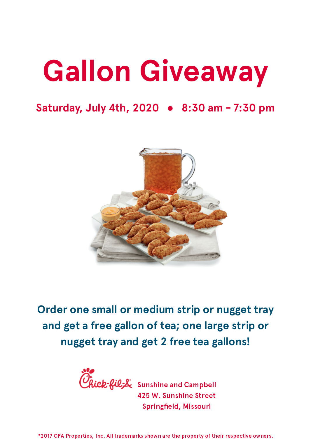 Chick-fil-A 425 W Sunshine St, Springfield