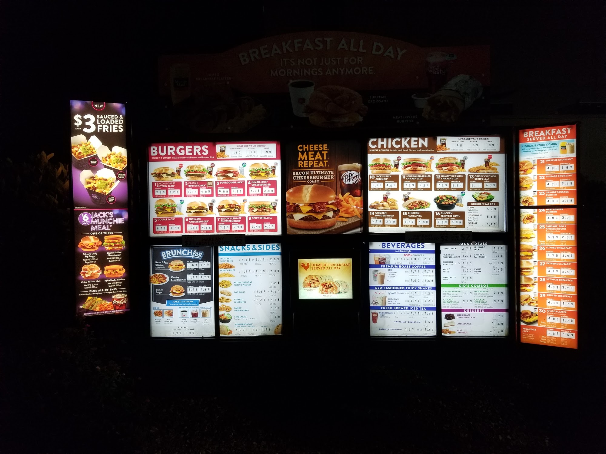 Jack In The Box Menu