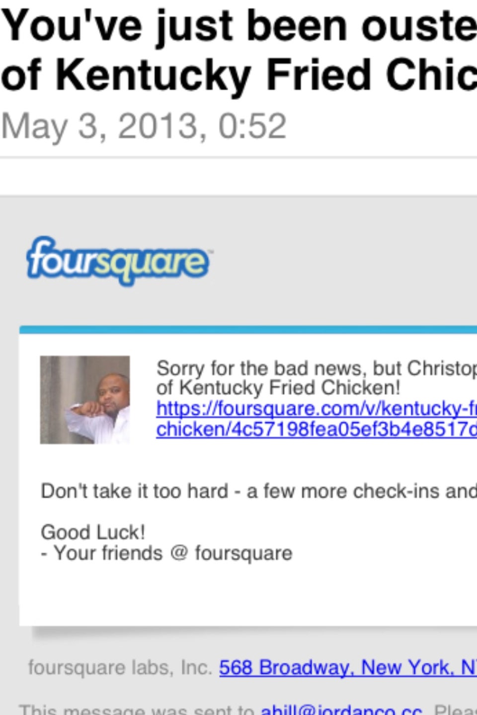 Photo credit: Foursquare