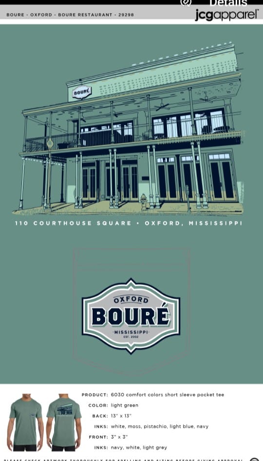 Boure Restaurant 110 Courthouse Square, Oxford