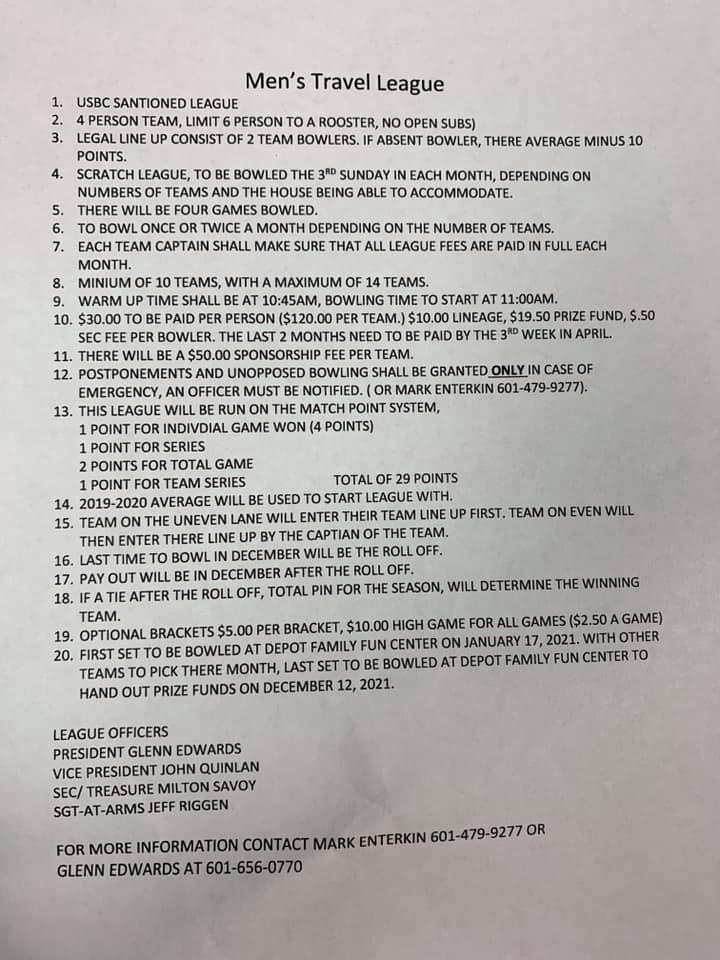 Depot Family Fun Center Menu