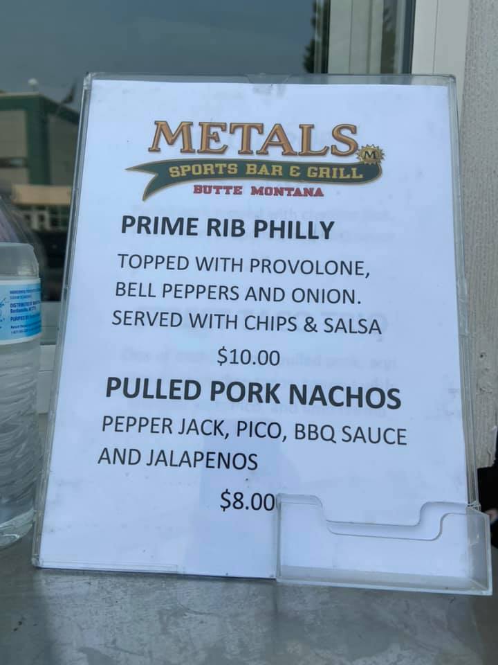 Metals Sports Bar and Grill 8 W Park St, Butte