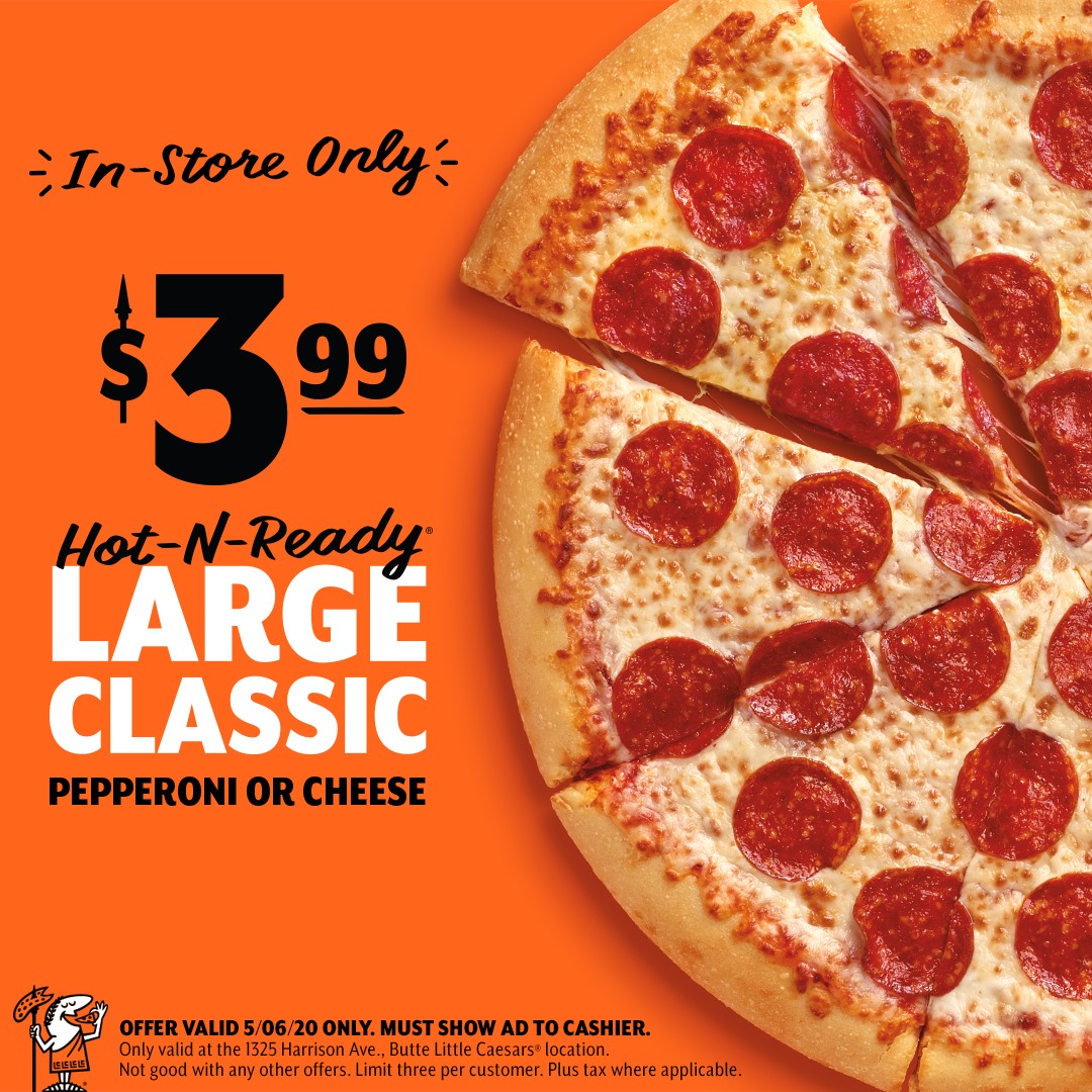 Little Caesars Pizza 1325 Harrison Ave, Butte