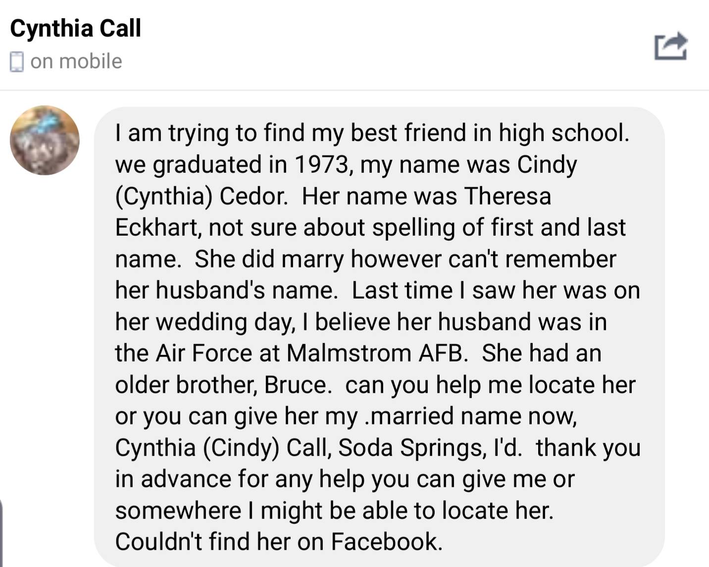 Photo credit: facebook