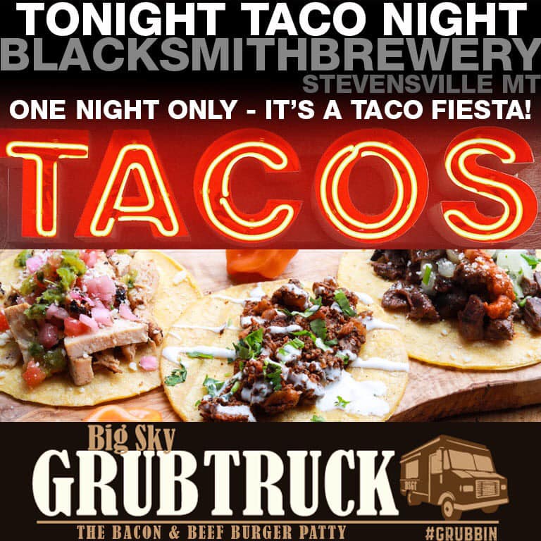 Blacksmith Brewing Company Menu