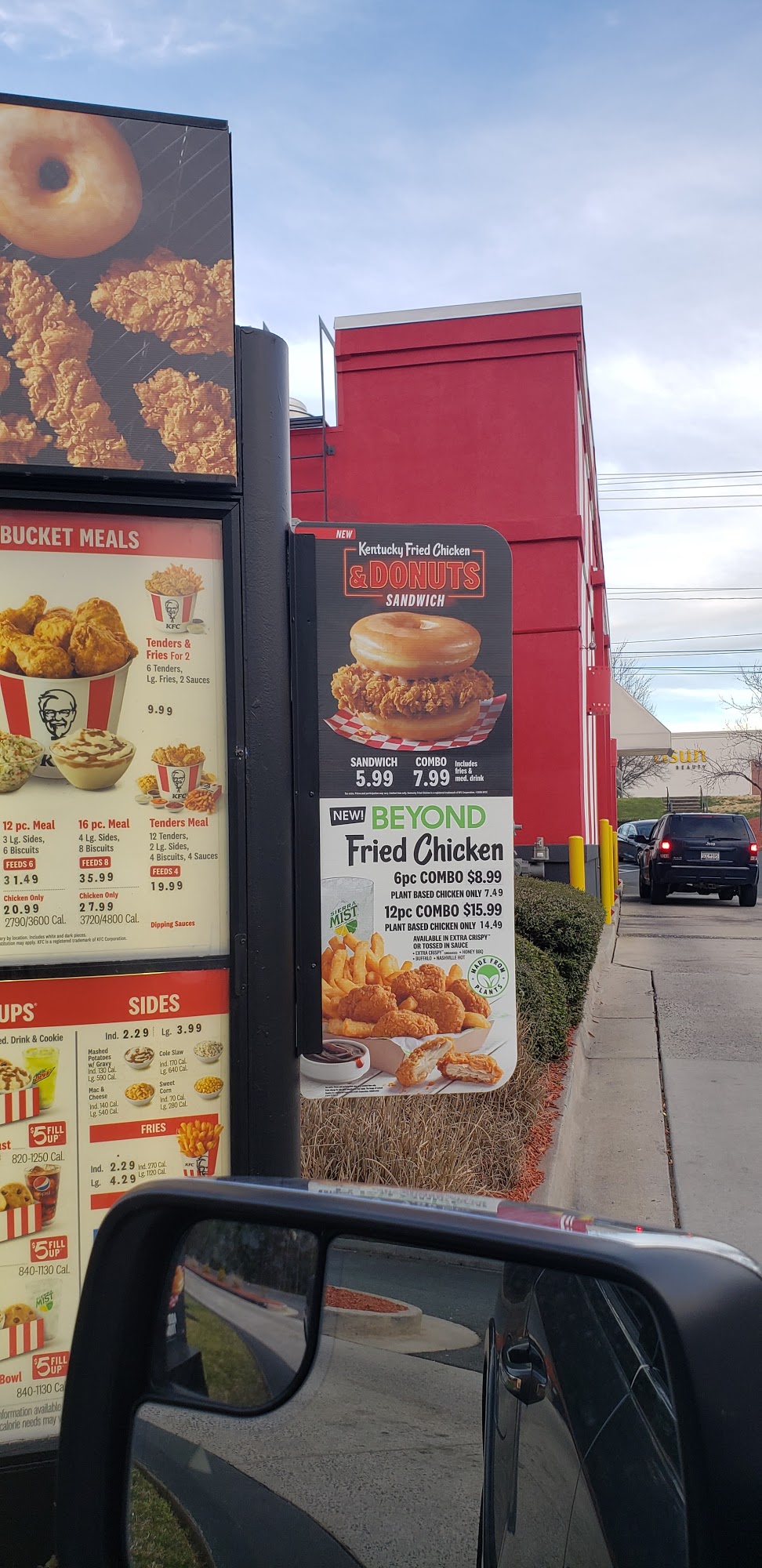 KFC Menu