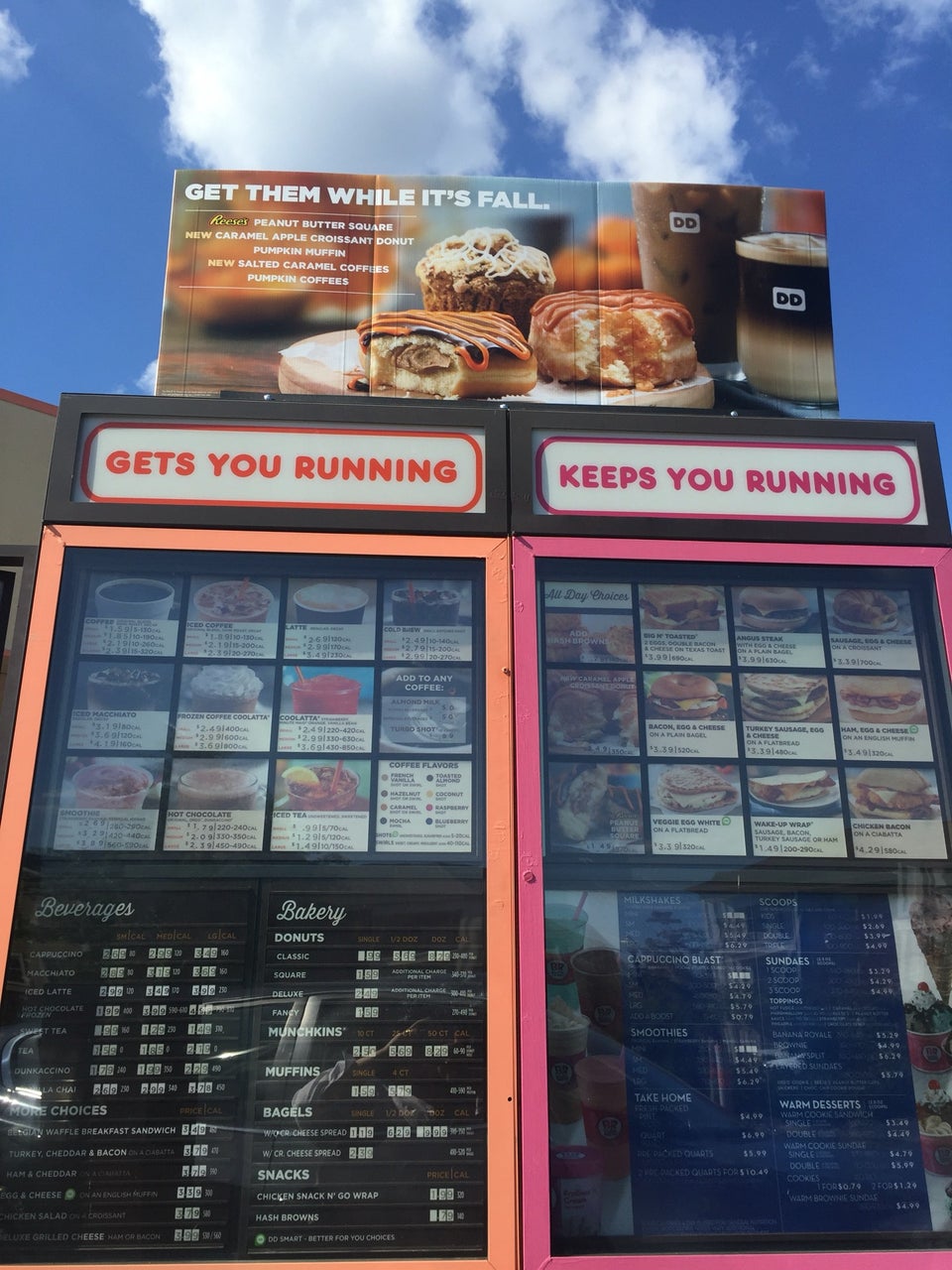 Dunkin' Menu