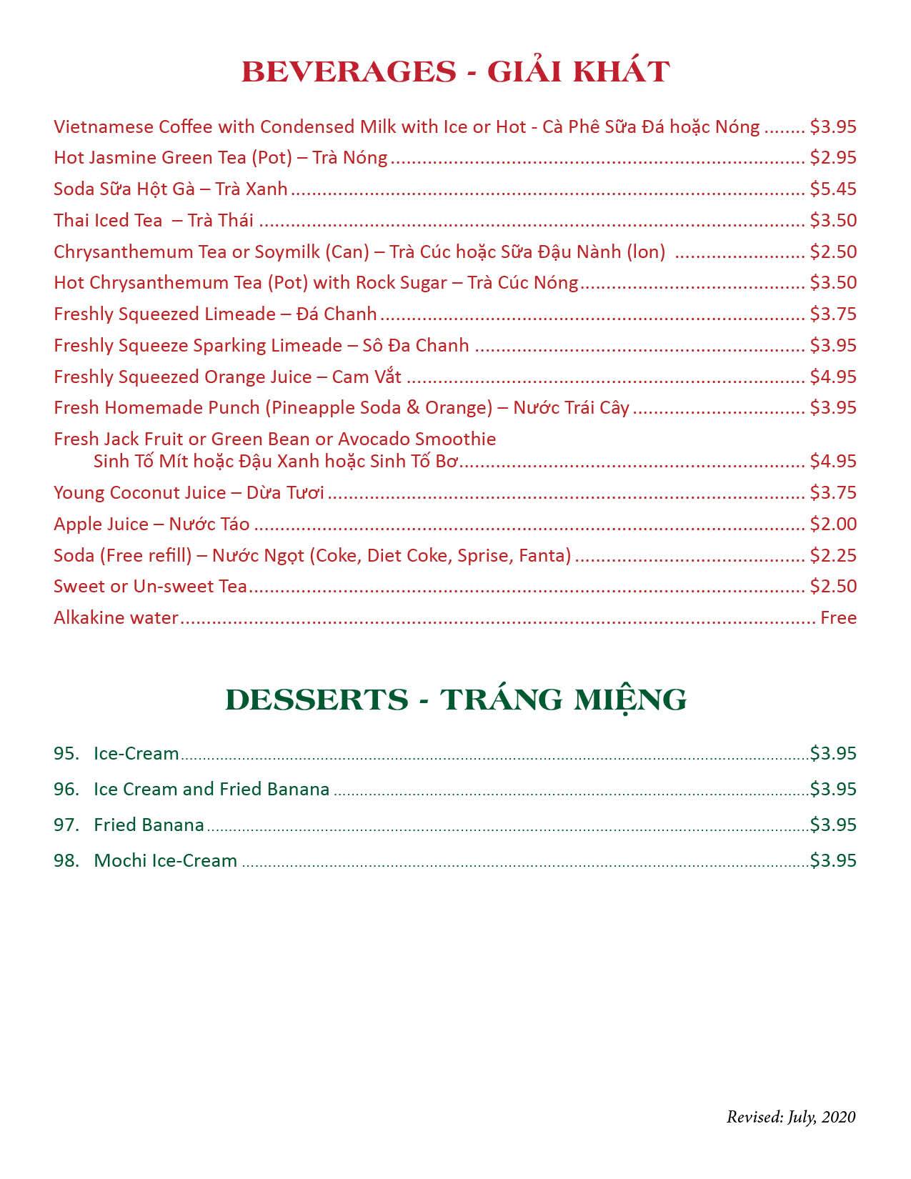 Doan's Vietnamese Cuisine 5937 South Blvd, Charlotte