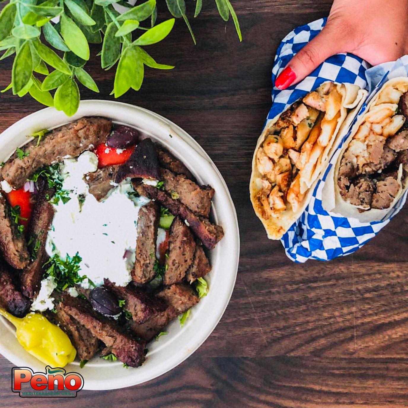 Peño Mediterranean Grill 2115 E Arbors Dr #190, Charlotte