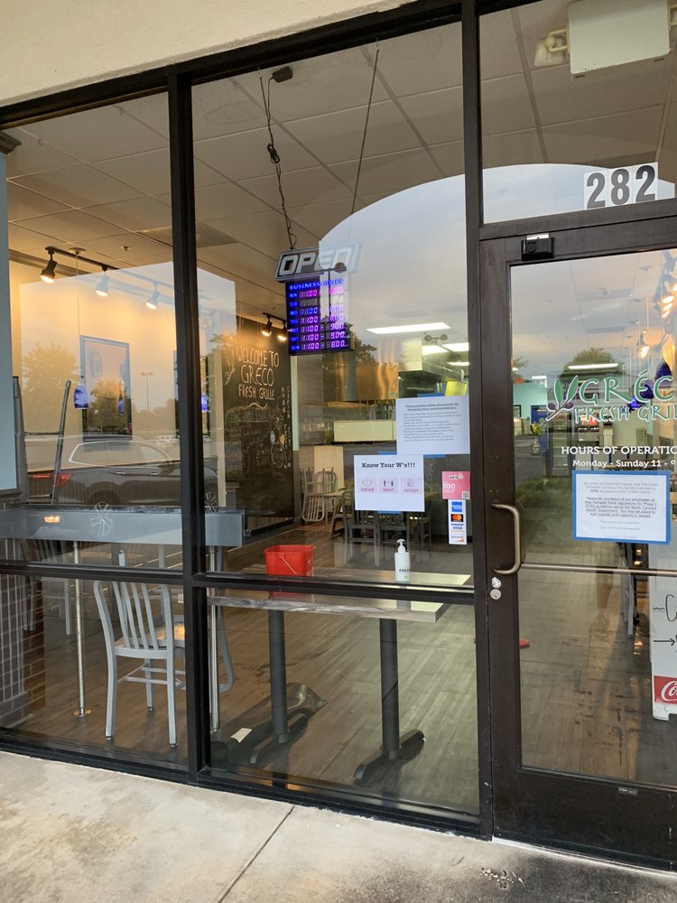 Greco Fresh Grille 12806 S Tryon St Suite 282, Charlotte