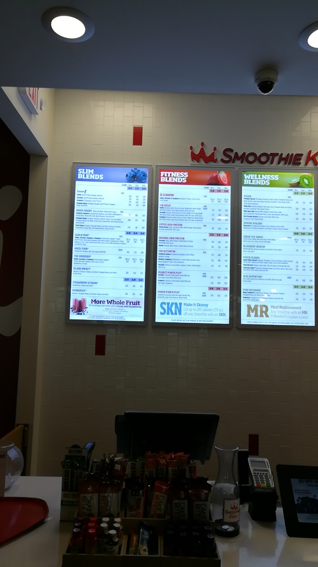 Smoothie King Menu