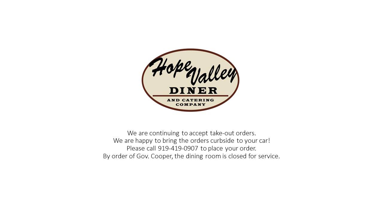 Hope Valley Diner 3710 Shannon Rd, Durham
