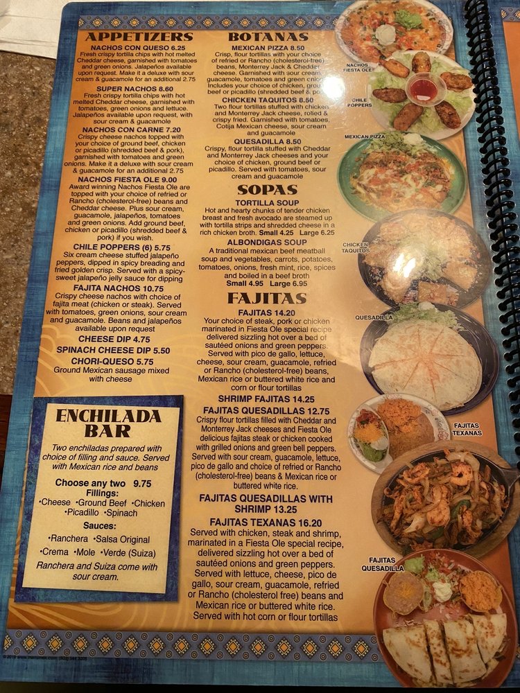 Fiesta Ole Mexican Restaurant 4600 Durham-Chapel Hill Blvd, Durham