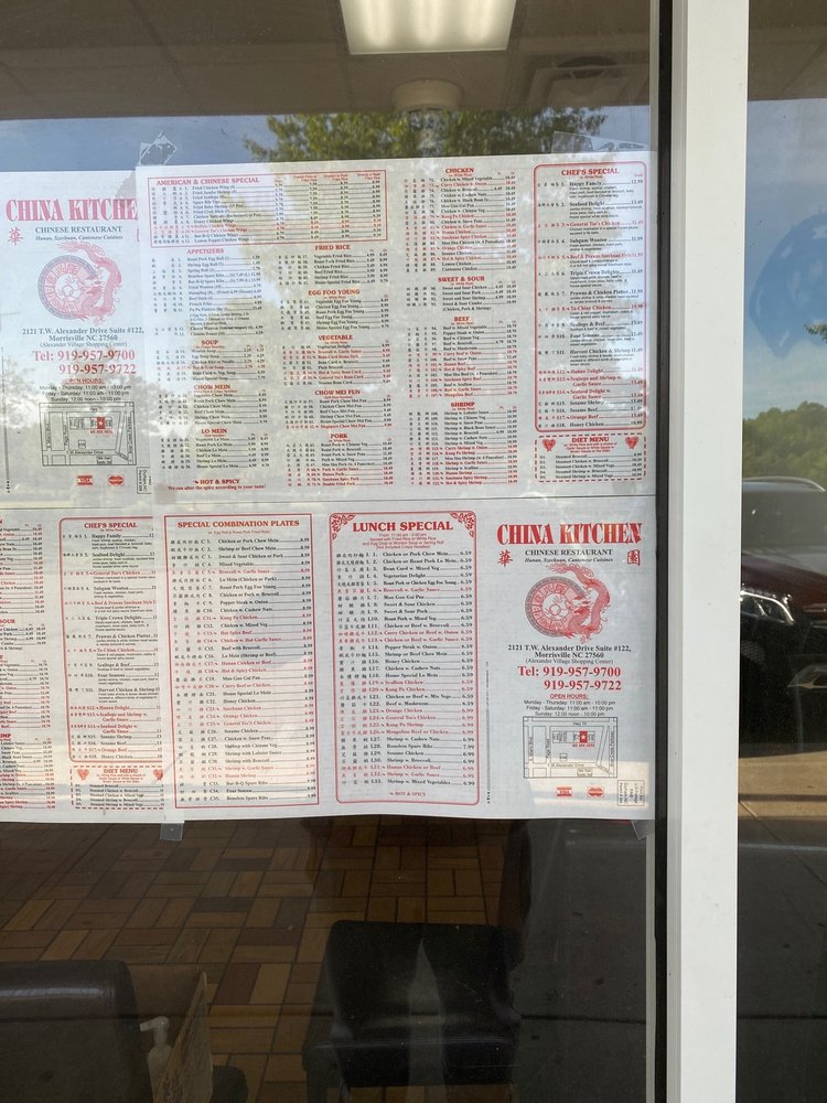China Kitchen 2121 TW Alexander Dr #122, Morrisville