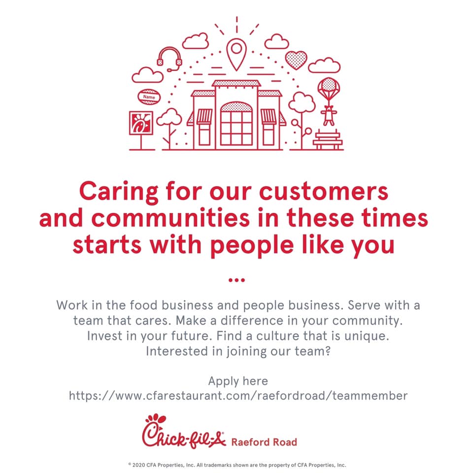 Chick-fil-A 2727 Raeford Rd, Fayetteville