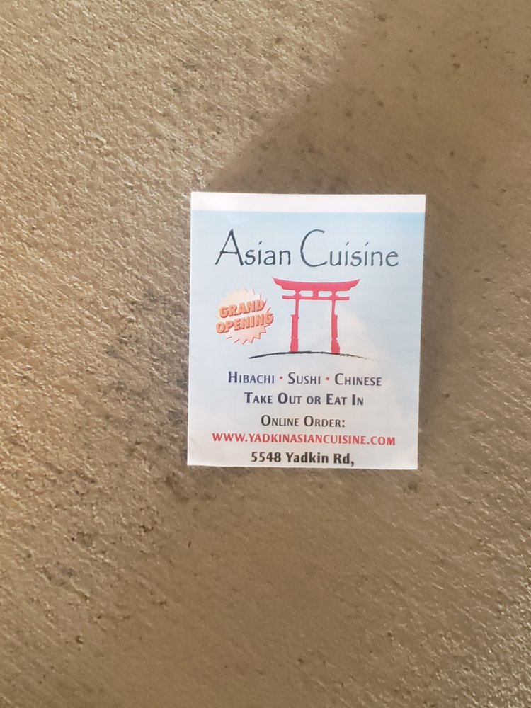 Asian Cuisine (Yadkin Rd) 5548 Yadkin Rd, Fayetteville