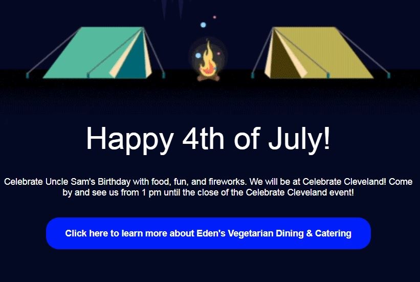 Eden's Vegetarian Dining & Catering Services 11048 Cleveland Rd #101, Garner