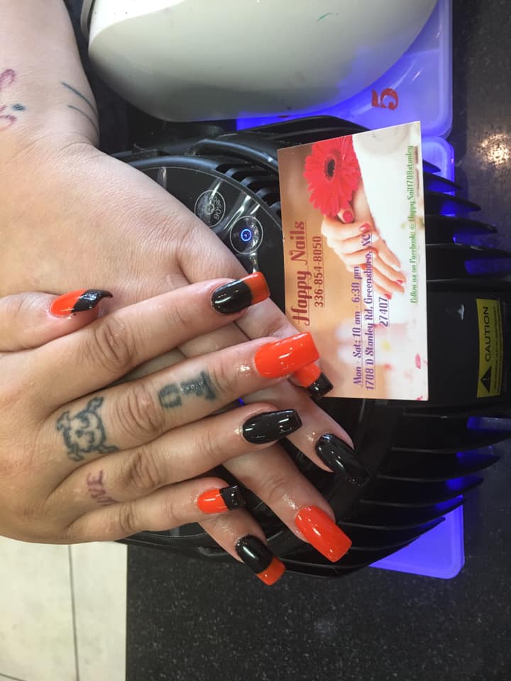 Happy Nails 1708 Stanley Rd, Greensboro