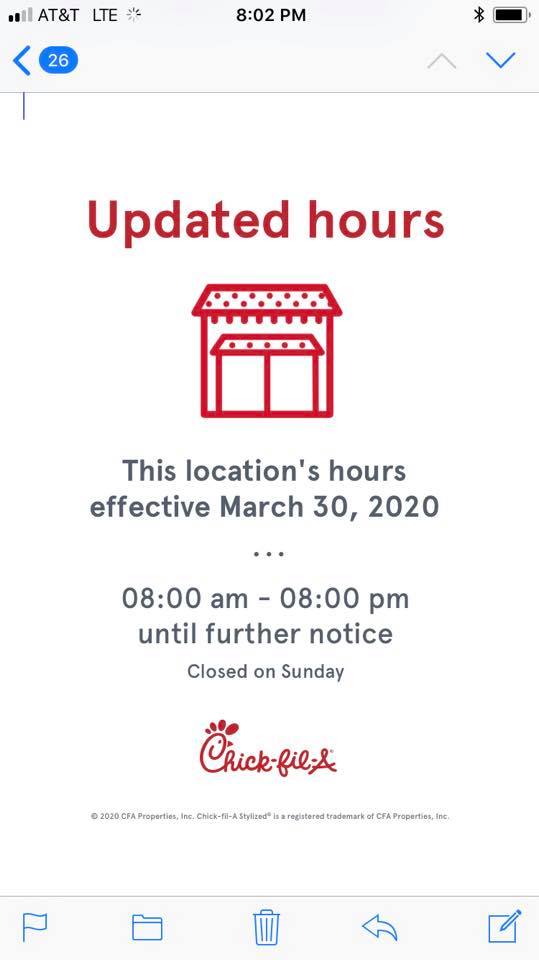 Chick-fil-A 1100 Lanada Rd, Greensboro