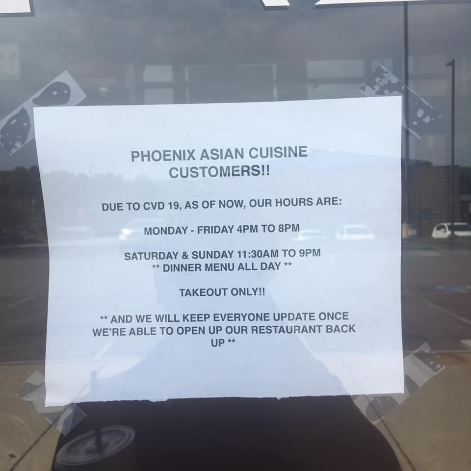 Phoenix Asian Cuisine 1641 New Garden Rd #2001, Greensboro