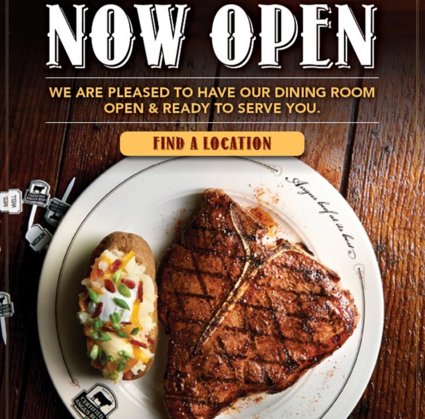 Saltgrass Steak House 6601 Knightdale Blvd, Knightdale