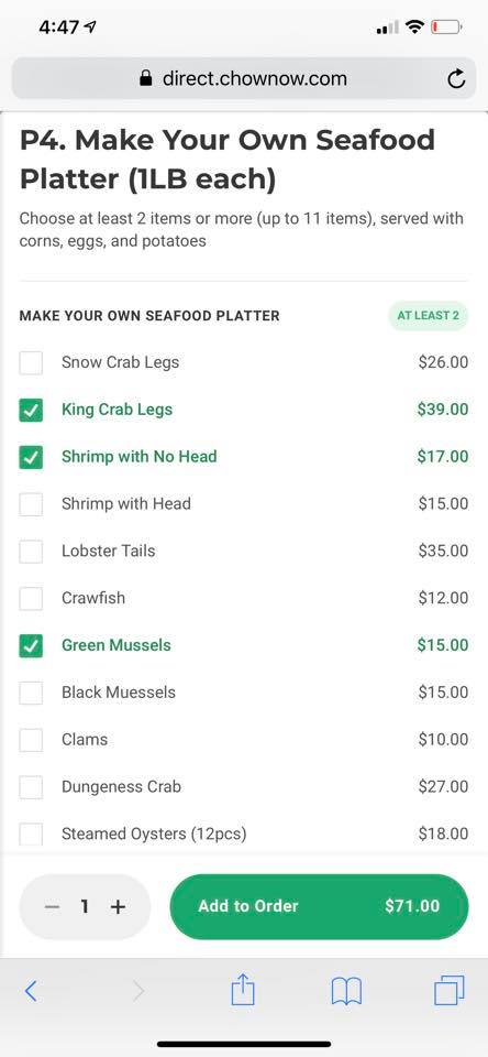 Raleigh Crab House 4538 Capital Blvd, Raleigh