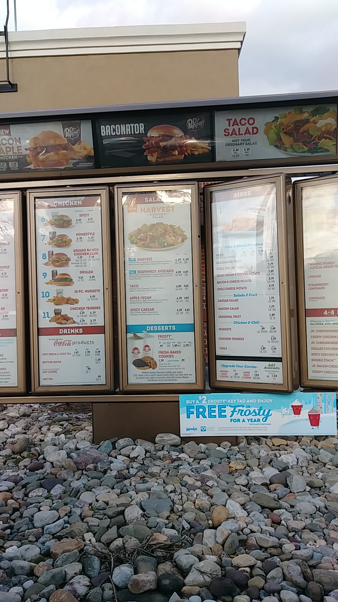Wendy's Menu