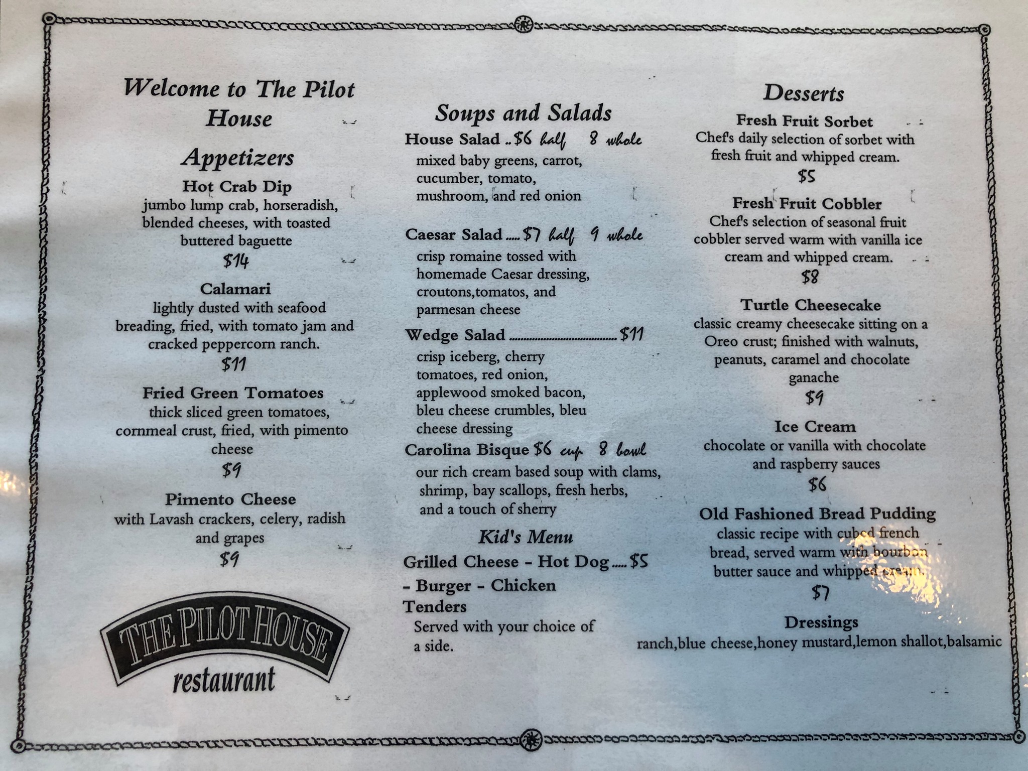 Pilot House Restaurant 2 Ann St, Wilmington