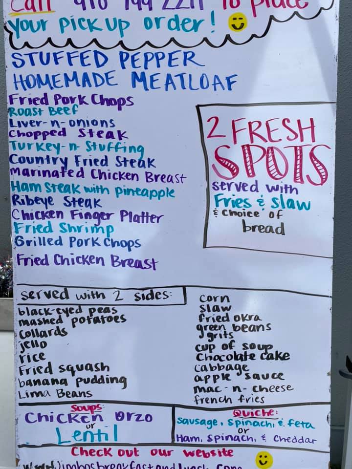 Jimbo's Breakfast & Lunch 1529 S College Rd, Wilmington