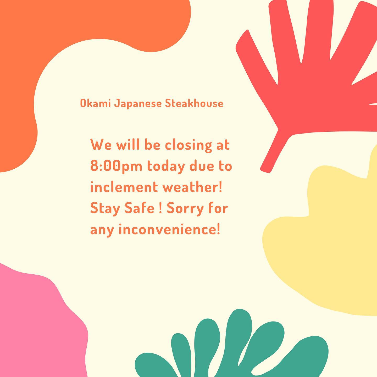 Okami Japanese Steakhouse 614 S College Rd, Wilmington