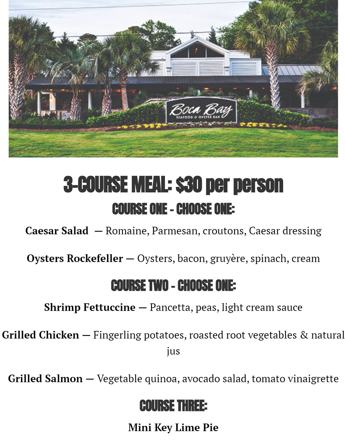 Boca Bay Restaurant 2025 Eastwood Rd, Wilmington