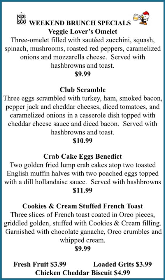 The Keg and Egg 4039 Masonboro Loop Rd, Wilmington