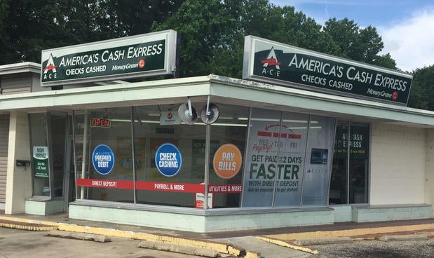 ACE Cash Express 718 Ward Blvd, Wilson