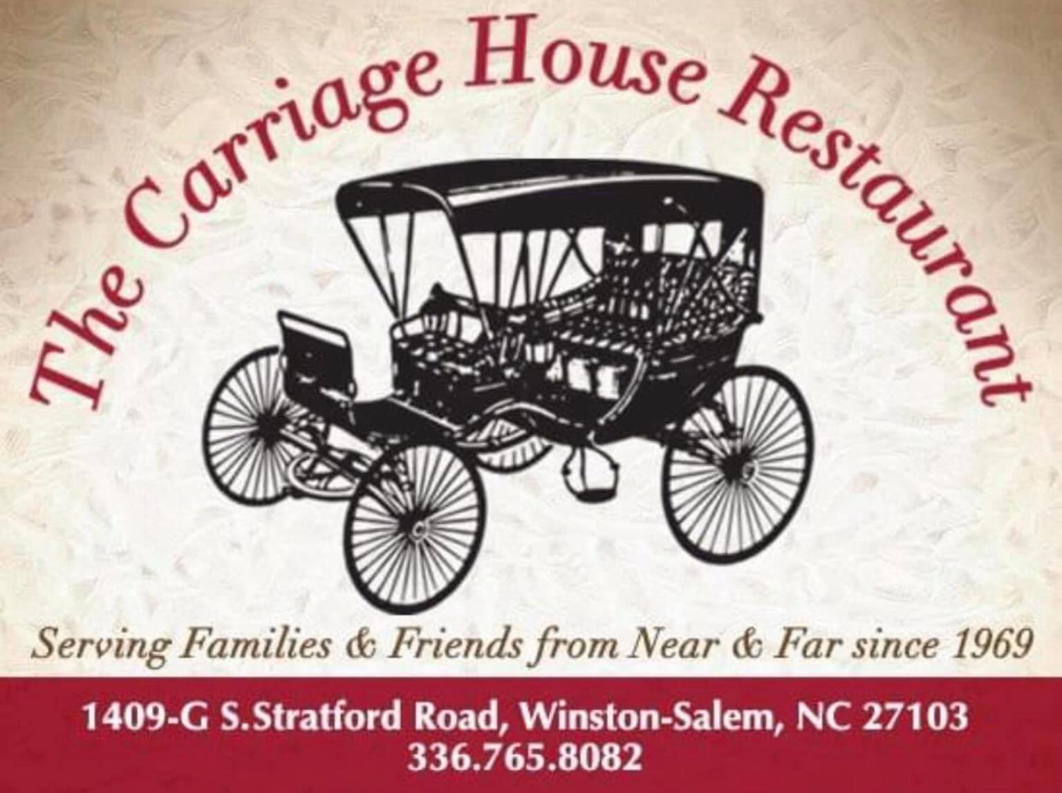 The Carriage House Restaurant 1409 S Stratford Rd, Winston-Salem