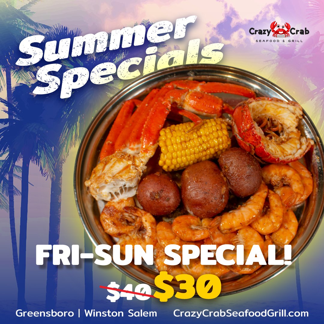 Crazy Crab Seafood & Grill 1375 Peters Creek Pkwy, Winston-Salem