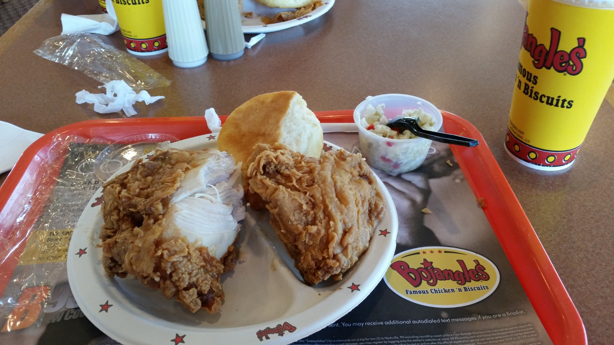 Bojangles Menu