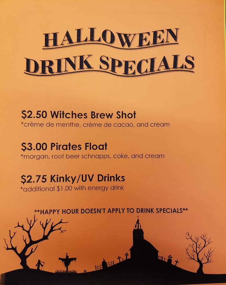 Johnny's Bar Menu