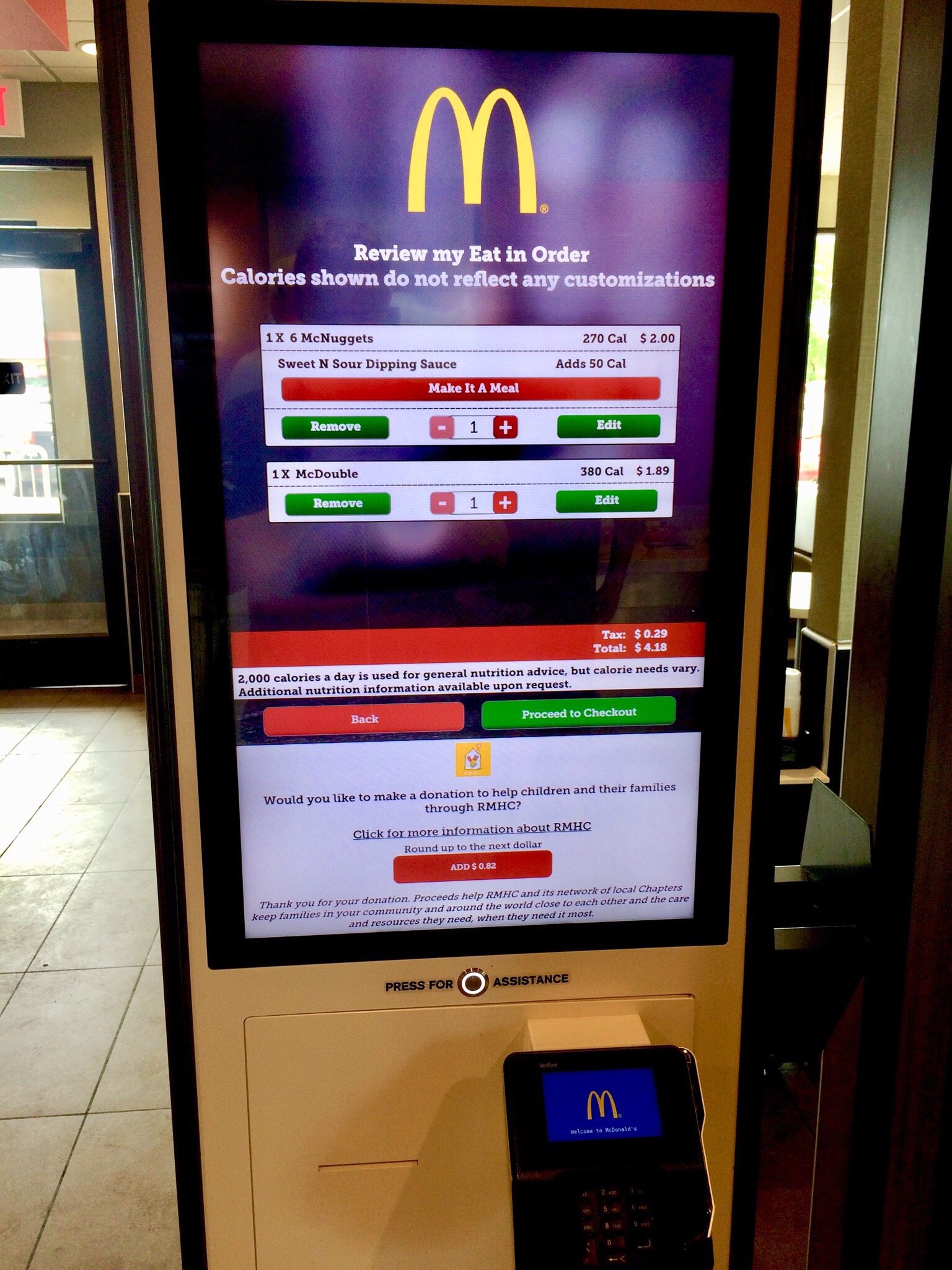 McDonald's Menu