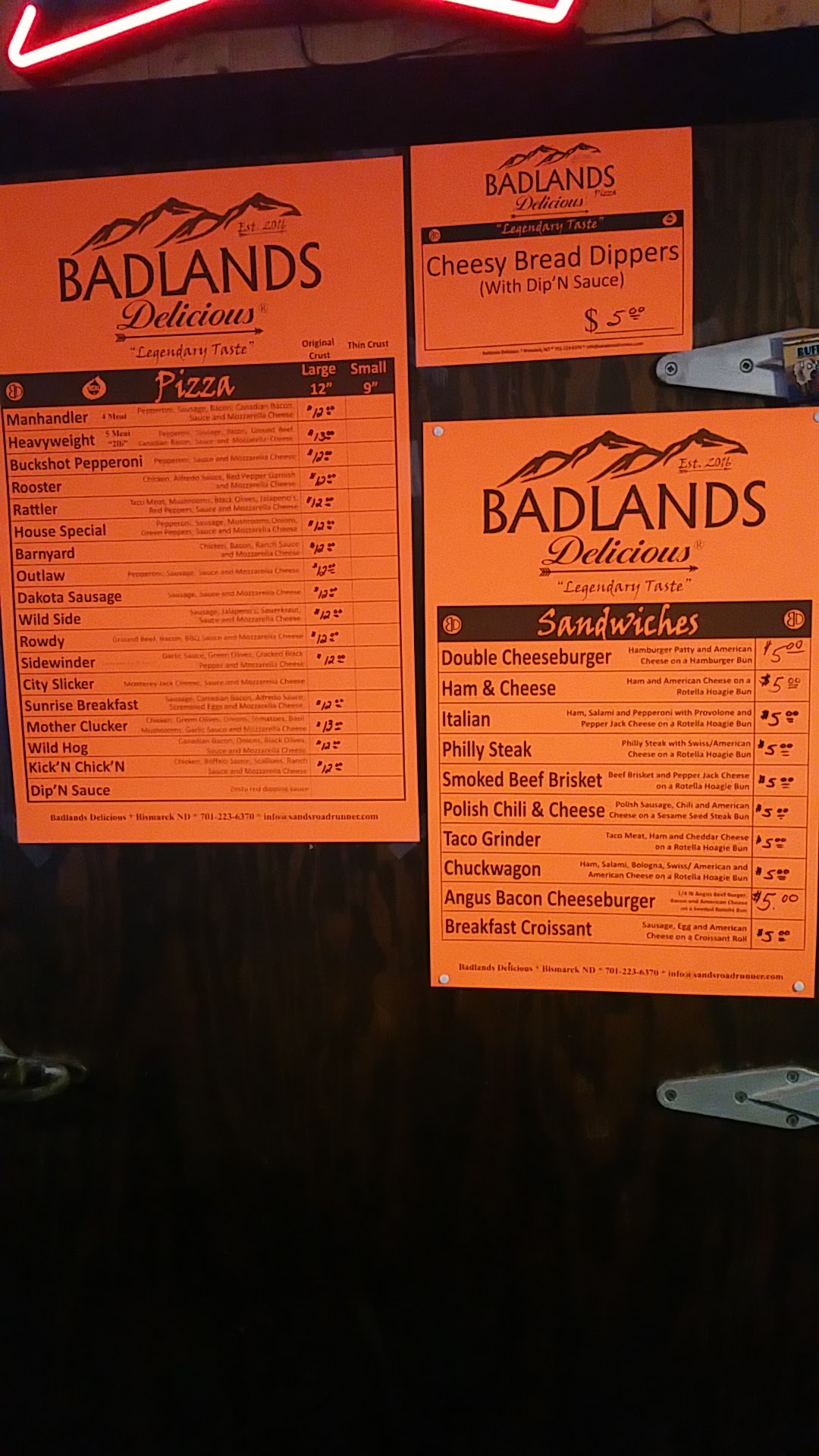 Grano Lakeside Lounge Menu