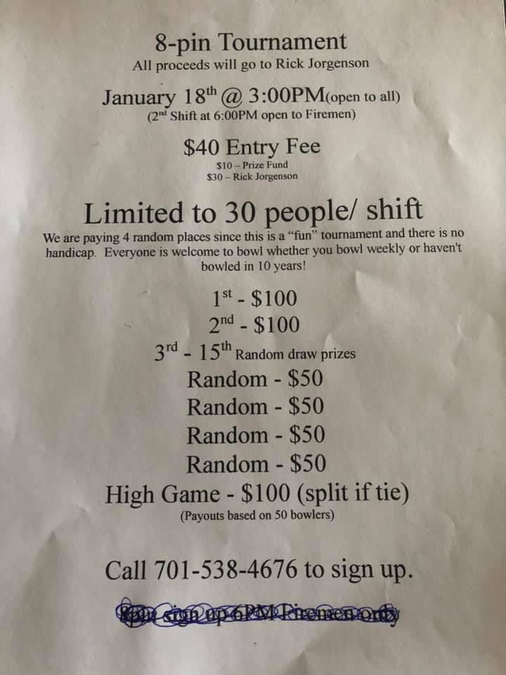 Lidgerwood Bar & Lounge Menu