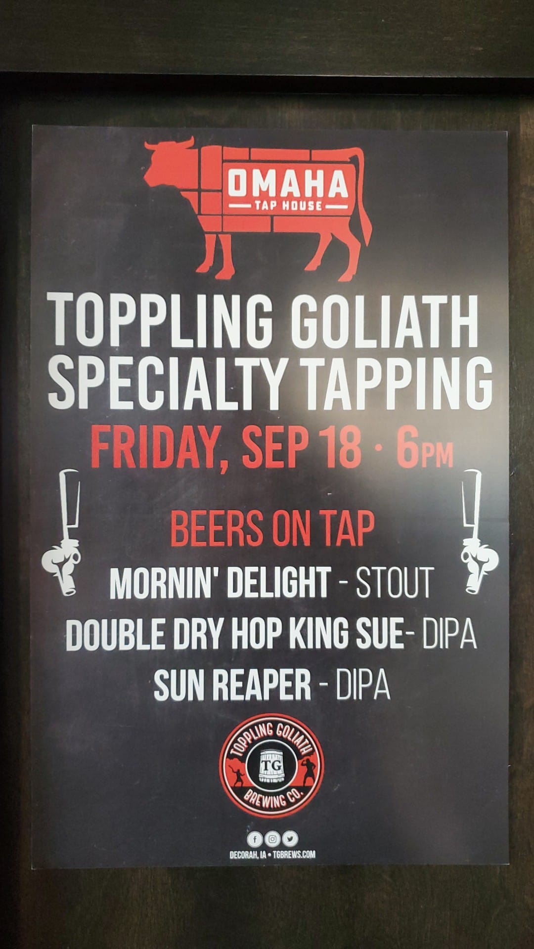 Omaha Tap House - Downtown 1401 Farnam St, Omaha