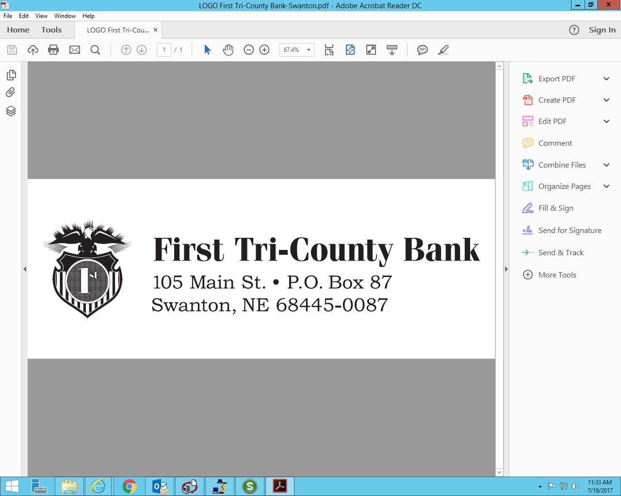 First Tri-County Bank