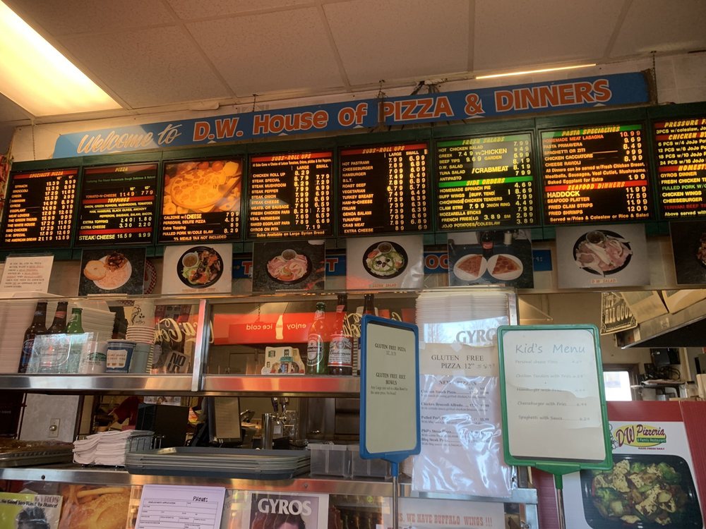 D W Pizzeria Family Restaurant 78 Daniel Webster Hwy, Merrimack