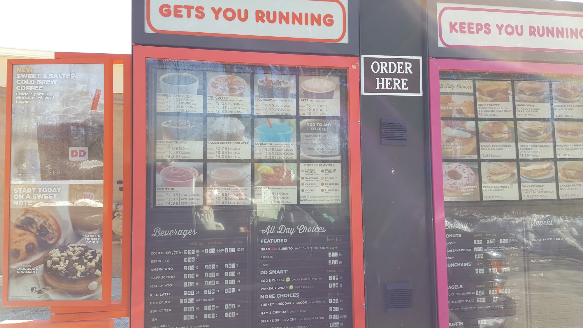 Dunkin' Menu
